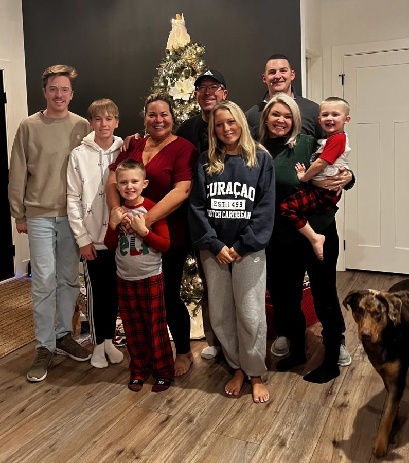 For winter break this year, Sophomore Addison Fitch visited her friends and family in Lincoln, Nebraska. She says, my favorite memory is just being with family on Christmas and just being able to see all my friends and family.