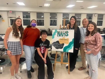Since the NAHS has just started back up, senior Felix Nguyen has a lot of work to do as the president to get the club back up and running. He says, [I] wanted to build a stronger community surrounding art at Sunlake, in which people can talk and get advice throughout their art process.