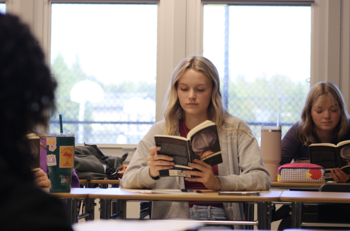 Kaitlyn Schwartz and her classmates read The Crucible by Arthur Miller. The students acted out the roles in his play. Kaitlyn thought this was of learning was  ...hilarious and wanted to experience it more.