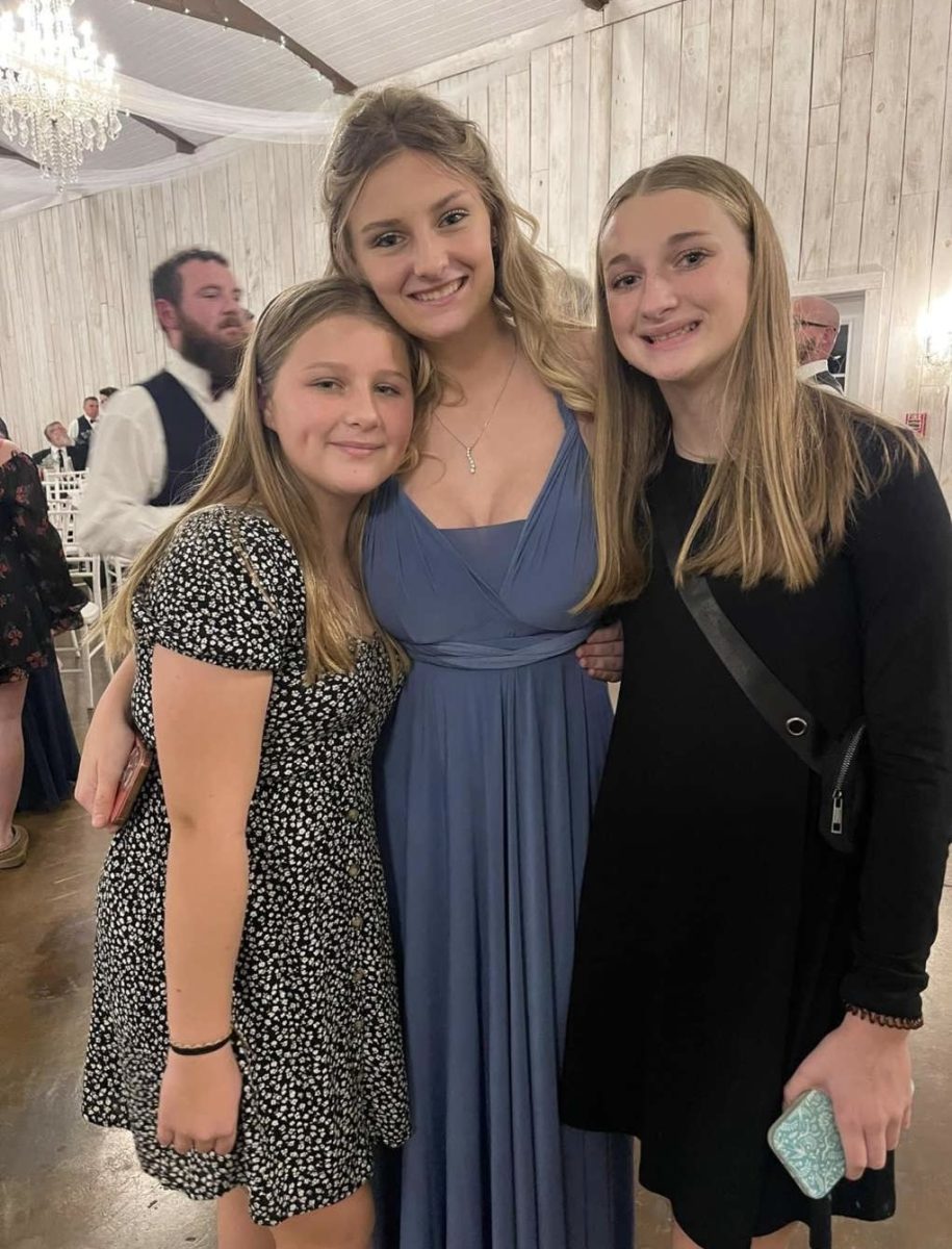 Junior Shelby Kerr at her cousins wedding in Indiana. Shelby was a bridesmaid in the wedding. Shelby stated, I am so grateful I had the opportunity to be a part of the wedding.