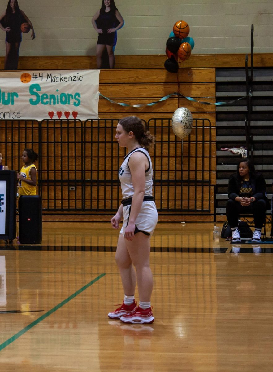 Catherine Carey, a senior, played her last game of basketball in high school and said her ...emotions were all over the place. It was a sad experience, but she was so proud of her accomplishments. Catherine and the others girl won, and she even got a season record.