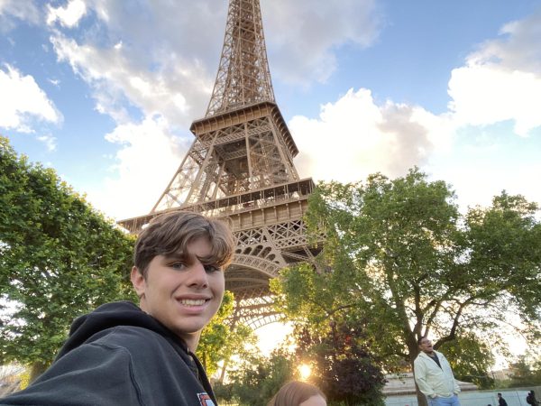 This was a photo of Michael at the Eiffel Tower in Paris, France. This was one of the countries he went to during the summer. He also saw lots of preparations going on for the Olympics that are going on in Paris this year.
Photo Credit: Michael Lyon