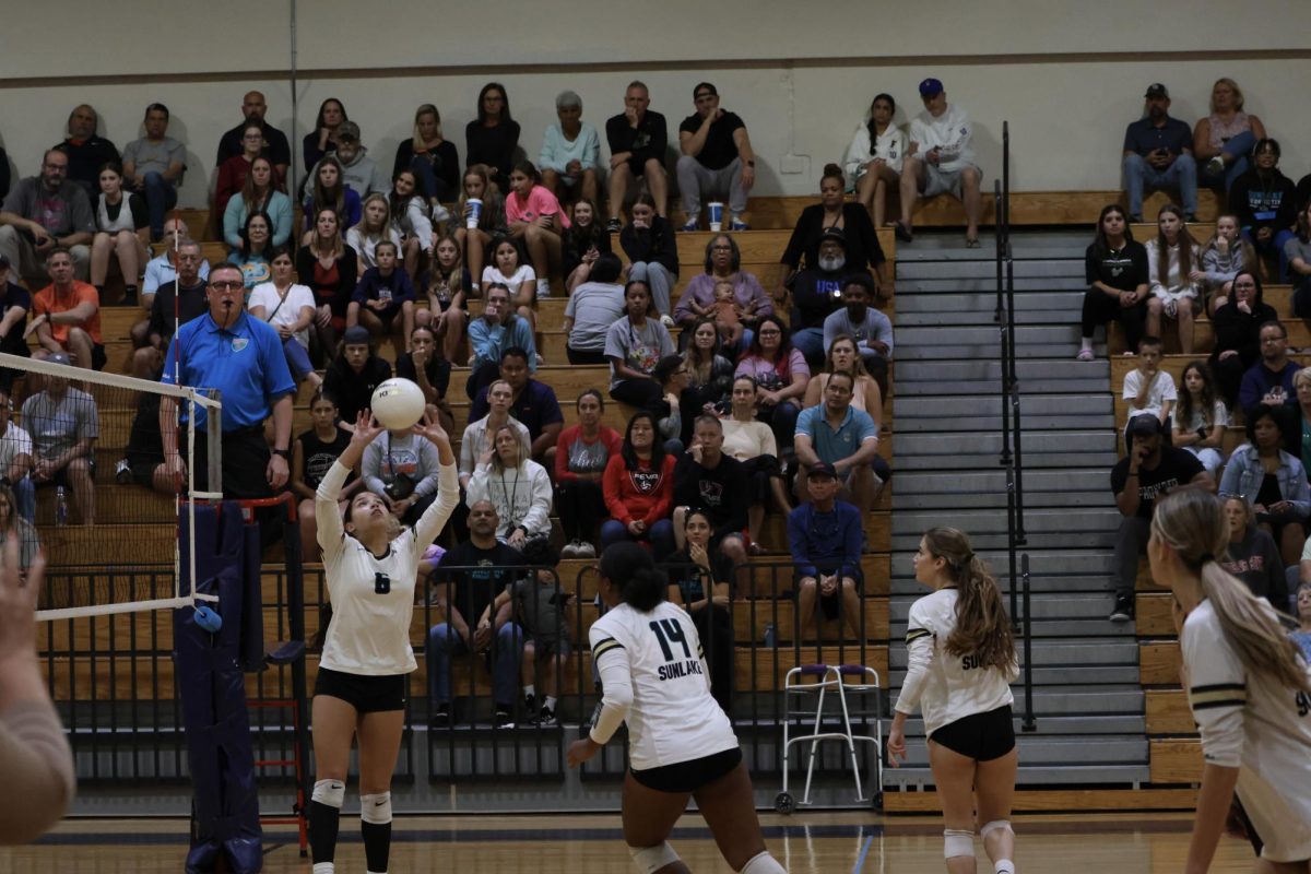 Sofia Sierra playing in the Reginals game at Sunlake.