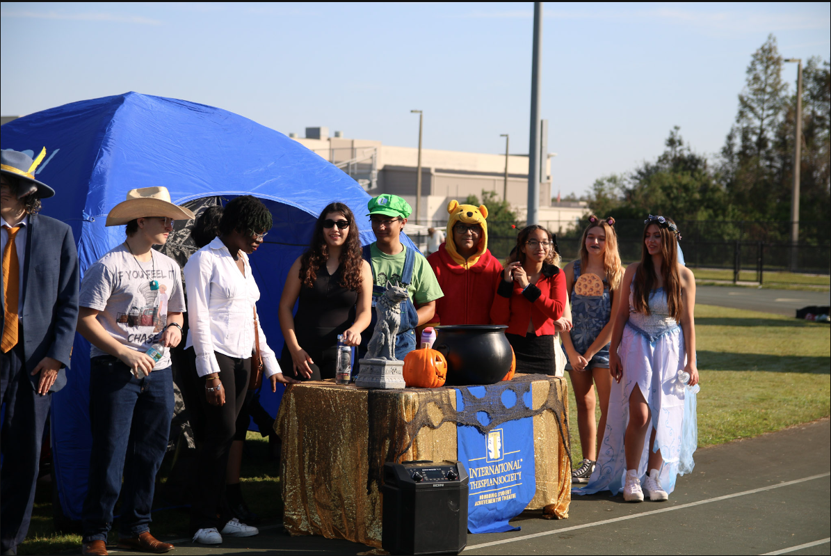 Caleb Cueva (Luigi Costume), said his favorite part of the event was seeing all of the costumes. "...there was even a kid dressed up as Mario, he matched with me. It was pretty funny.".