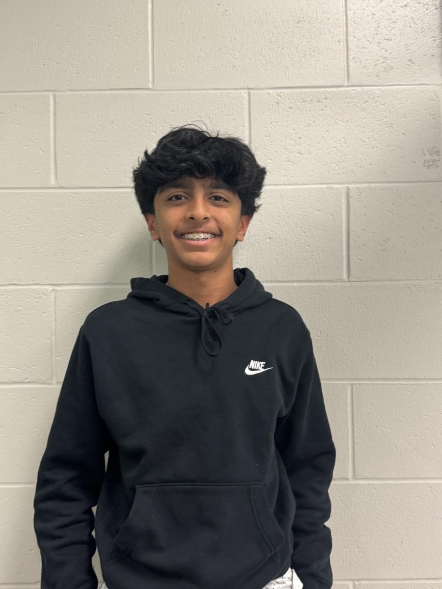 Freshman Aadi Patel loved his first semester at Sunlake. He is so excited for his second semester. Aadi states "I feel excited about second semester and hope my classes will get easier."