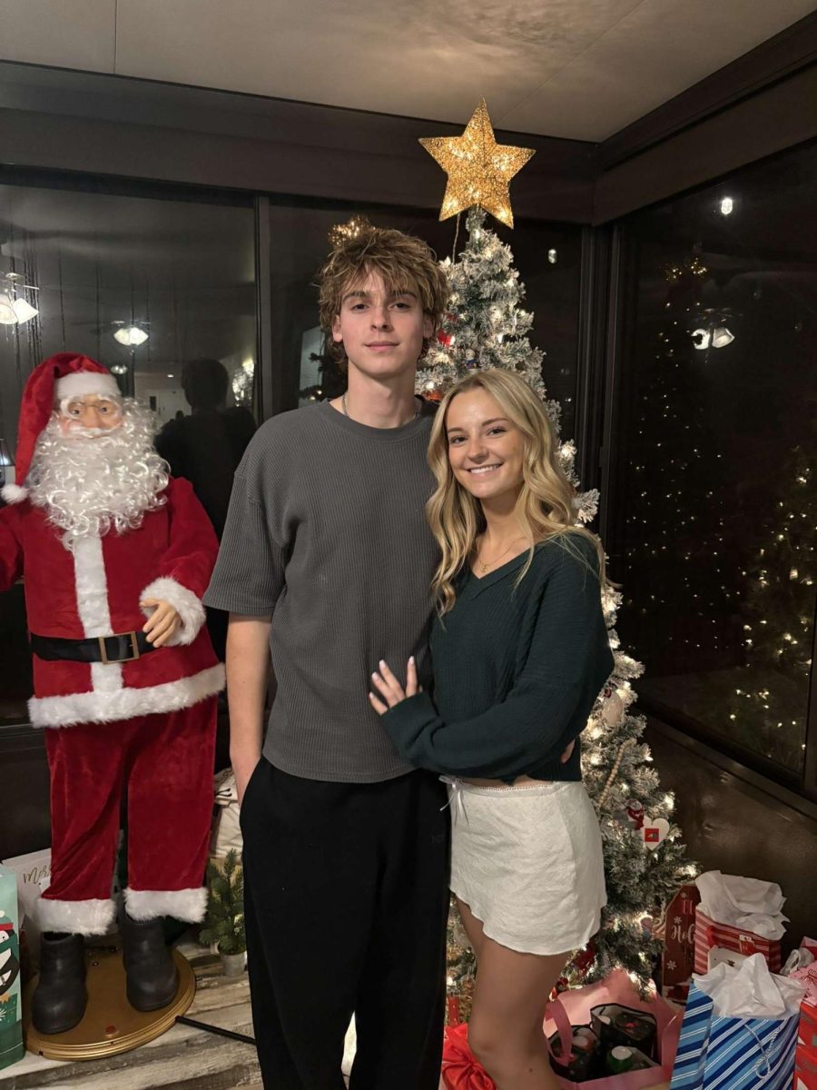 Junior Zoey Fry spent Christmas with her family and her boyfriend Brayden Eskandari's family. Zoey had so much fun celebrating Christmas and is so grateful for everything she got. Zoey states "My favorite gift was my new digital camera since my old one broke." 