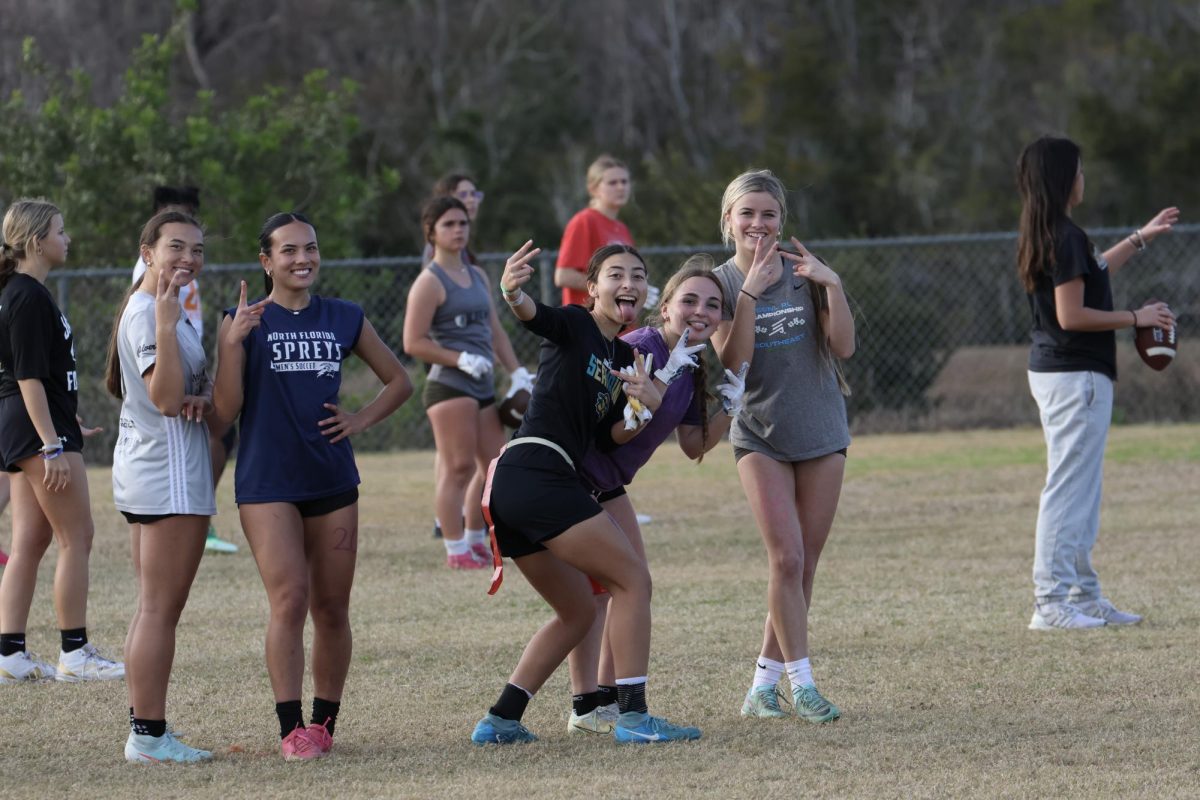 Sunlake students and friends excited to tryout for the inaugural Sunlake flag football team!