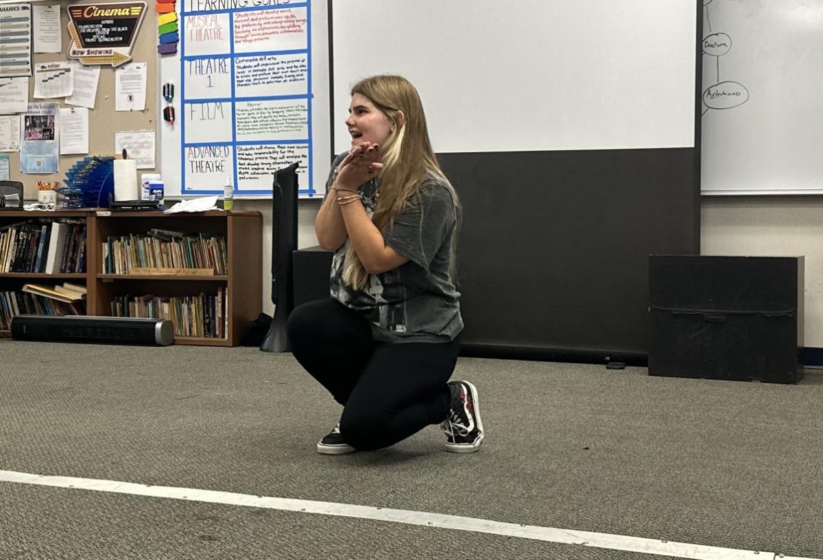 Bianca Casimari; Freshman, performing "The Audition", ironically, at her audition for the Thespian competition. "From singing along to 'Descendants' in the car on the way to pre-k, to then going up in front of the judges for the first time in 6th grade."