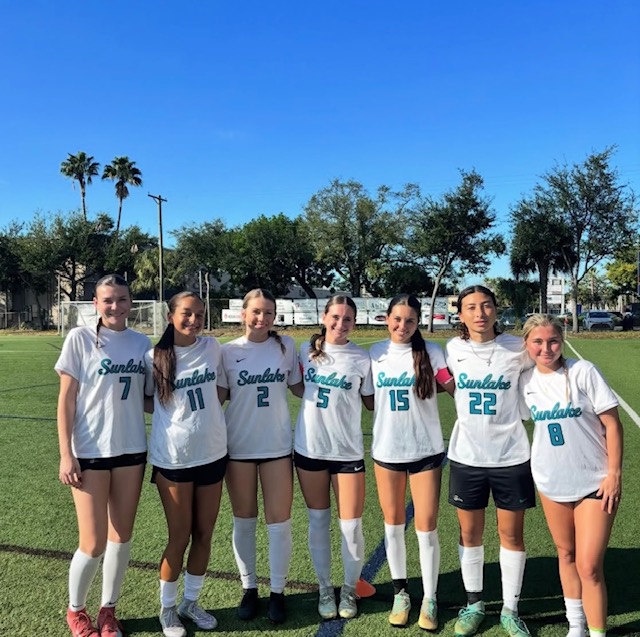 Mackenzie is a senior. This is her fourth year playing for Sunlake. She is excited to start the season!