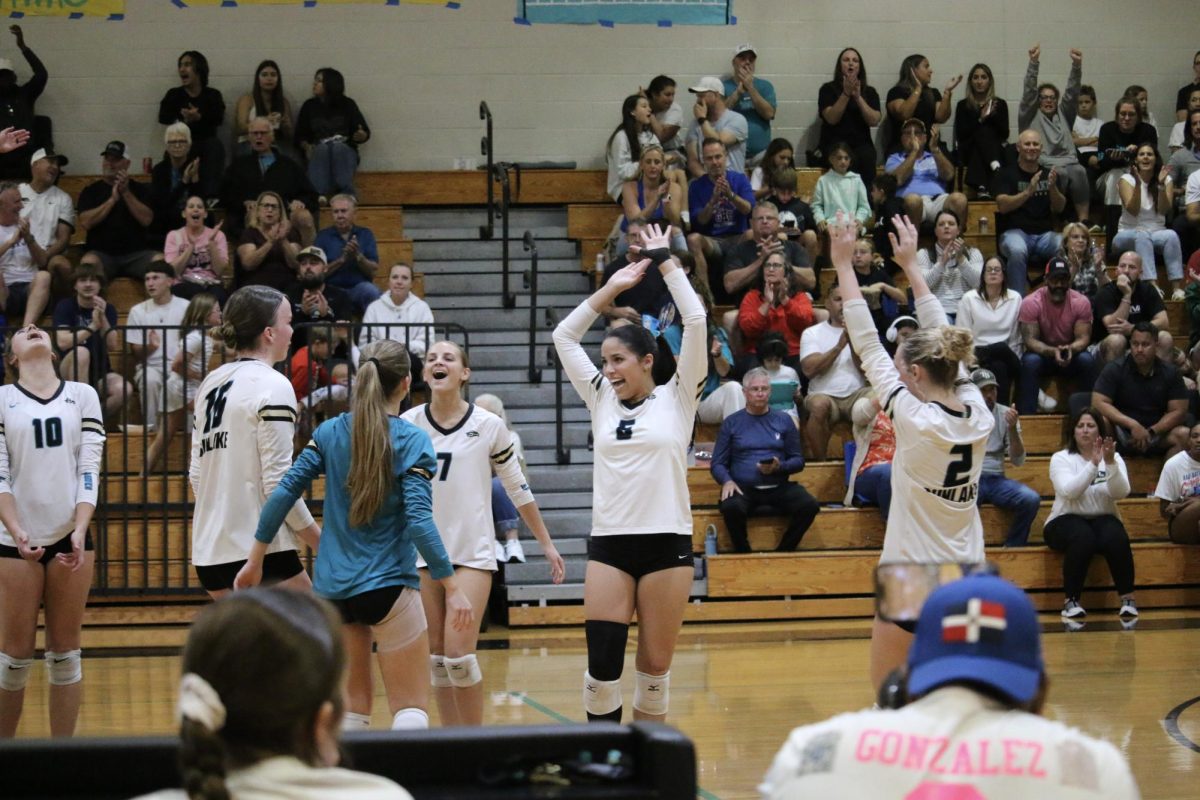 Number 6, Sofia Sierra, lights up the court as she and her teammates celebrate another hard-earned point.
Their energy and teamwork show exactly what it means to play with heart and passion.